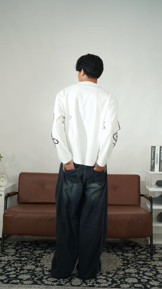 JJK COLLECTION : ZENIN CLAN LONG SLEEVE BOXY T-SHIRT