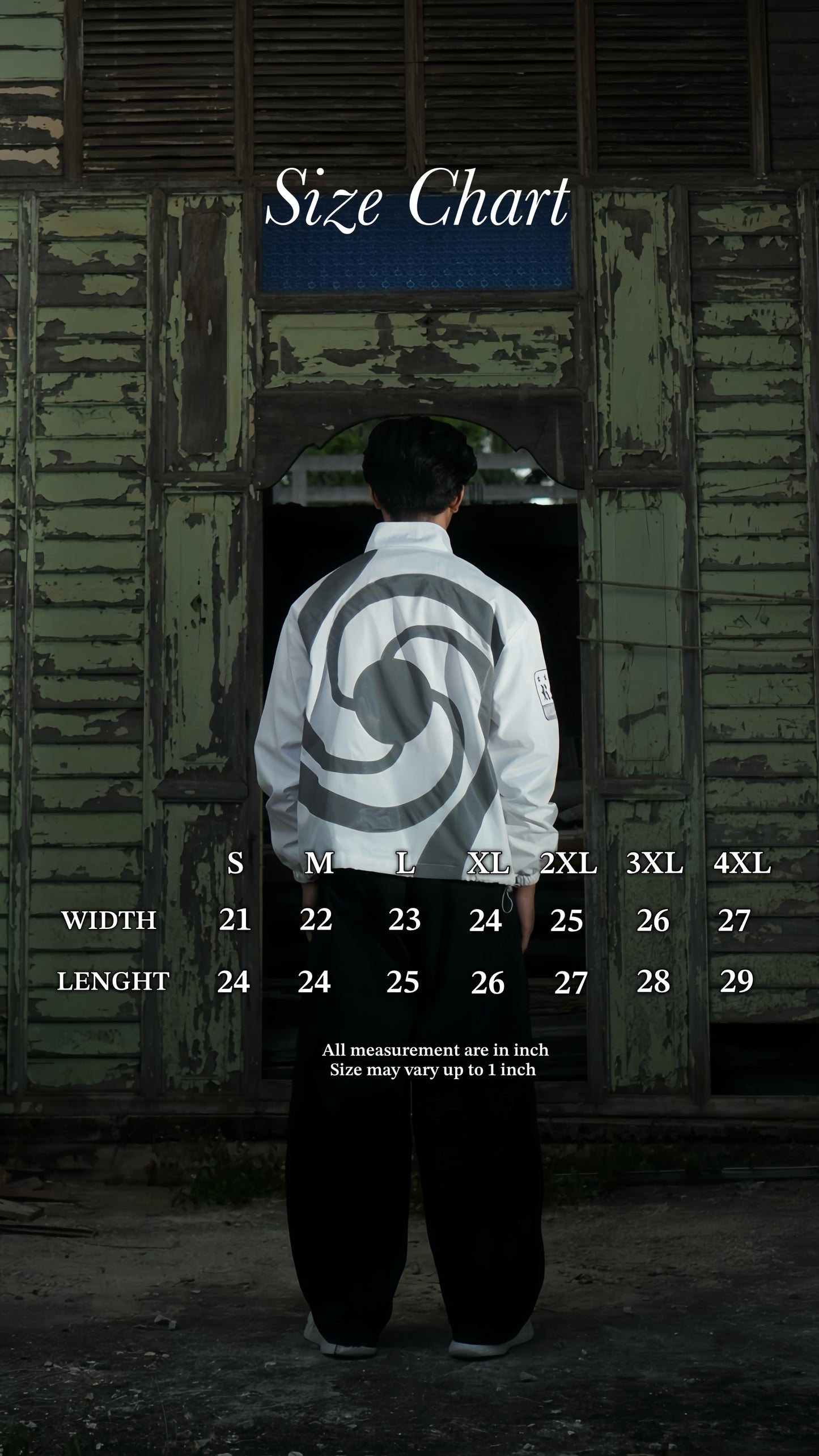 JJK COLLECTION : REFLECTIVE WINDBREAKER YUTA